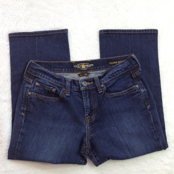 Lucky Brand Danville Classic Rider Crop Jeans - Picture 2 of 12